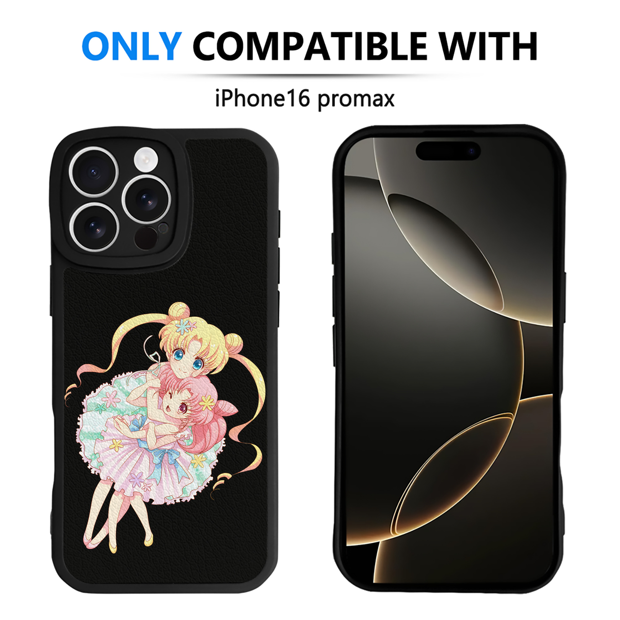 （画像用） 美少女戦士セーラームーン 愛野 美奈子 あいの みなこ Sailor Moon Aino Minako 【iPhone 16シリーズ対応】シリコンスマホケース（レザー調） 材質：シリコン